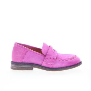 A.S. 98 Vern Pink Suede Loafers Size 38 NWT